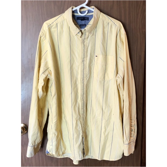 Tommy Hilfiger Other - Pale Yellow Tommy Hilfiger Shirt